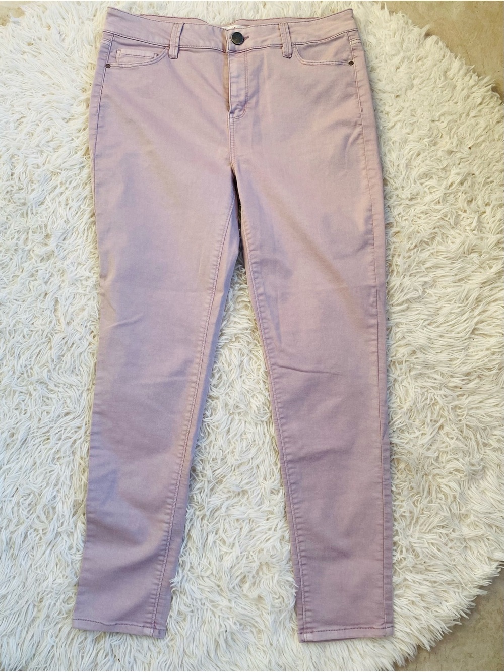 Love Fire Blush Pink Skinny Jeans Women’s Size 13 stretch Mid rise Ankle